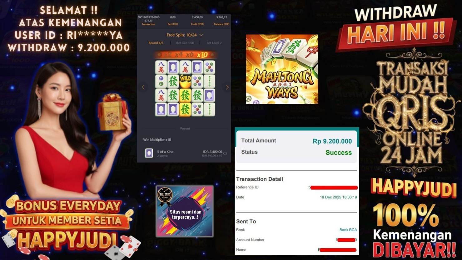 HAPPYJUDI JACKPOT SLOT MAHJONG WAYS